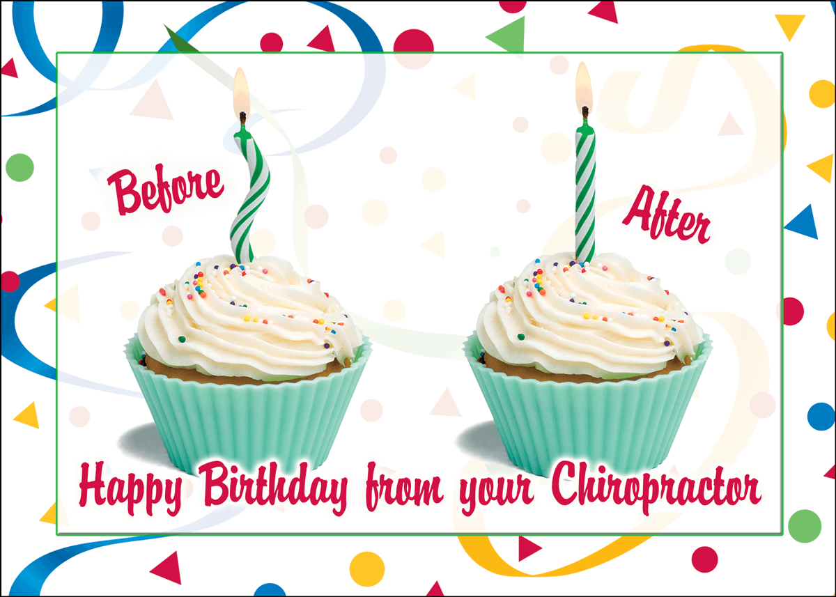 Chiropractic Birthday Cards (CHIBIRTH6G) | Purchase Birthday Cards for ...