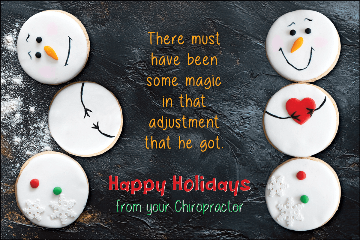 holiday cards for chiropractors